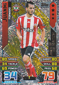 Juanmi Southampton 2015/16 Topps Match Attax Man of the Match #399